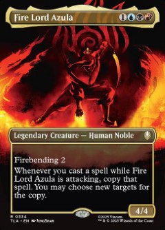 Fire Lord Azula Avatar- The Last Airbender Bordless Battle Pose
